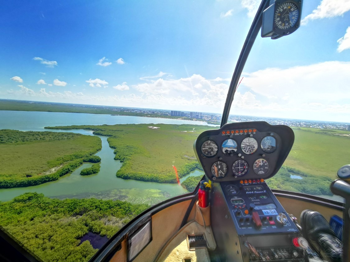 cancun mexico helicopter tour