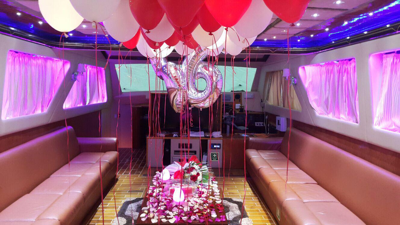 21st birthday yacht party