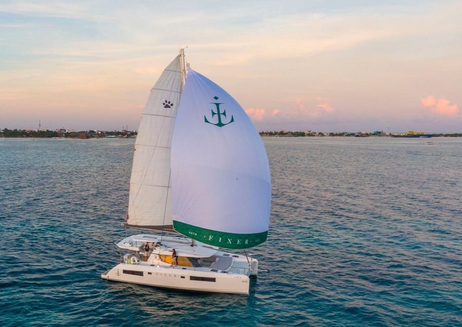 45 ft leopard catamaran