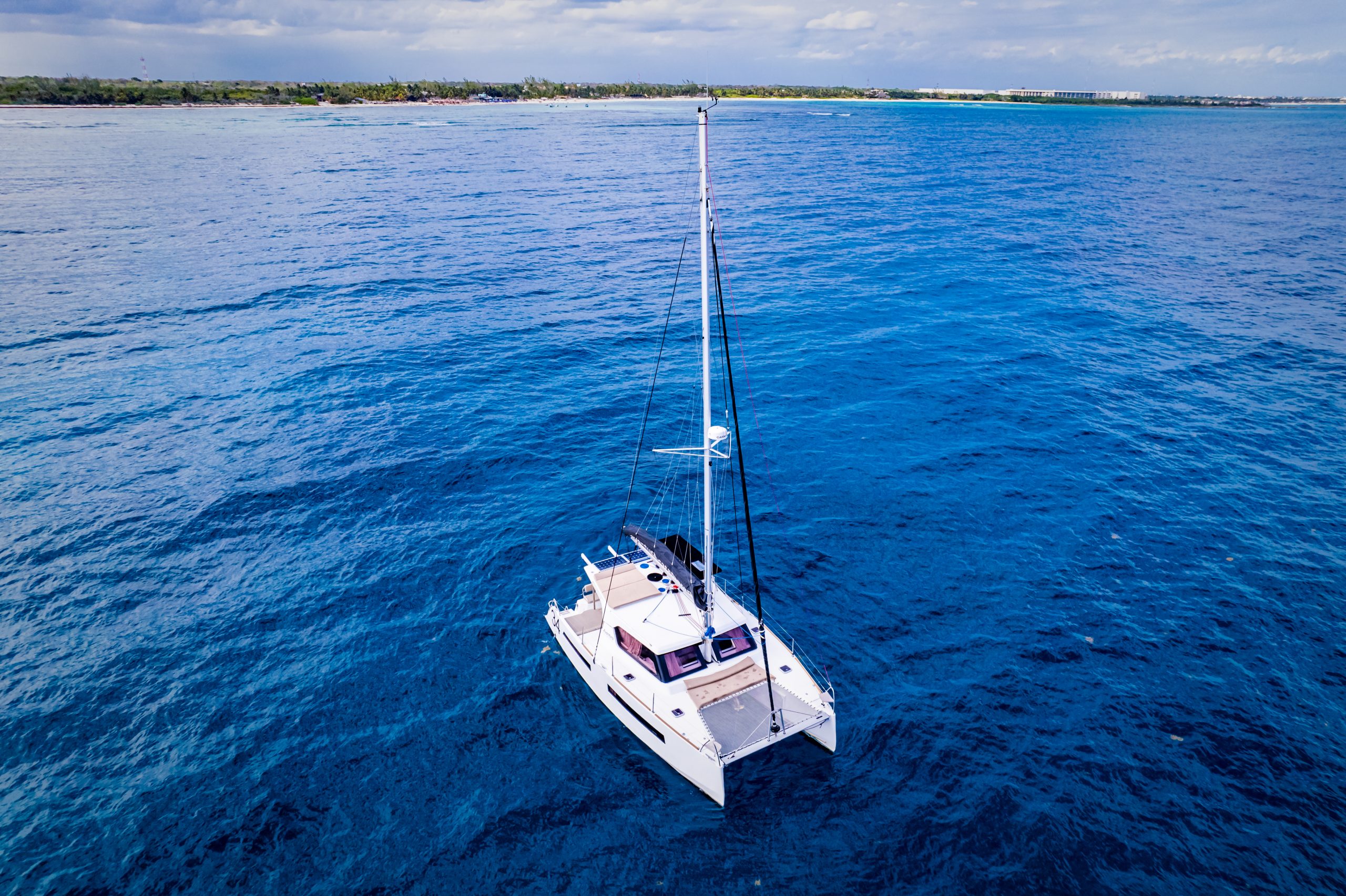 34 Aventura Catamaran yacht rental in tulum by Riviera Charters 24