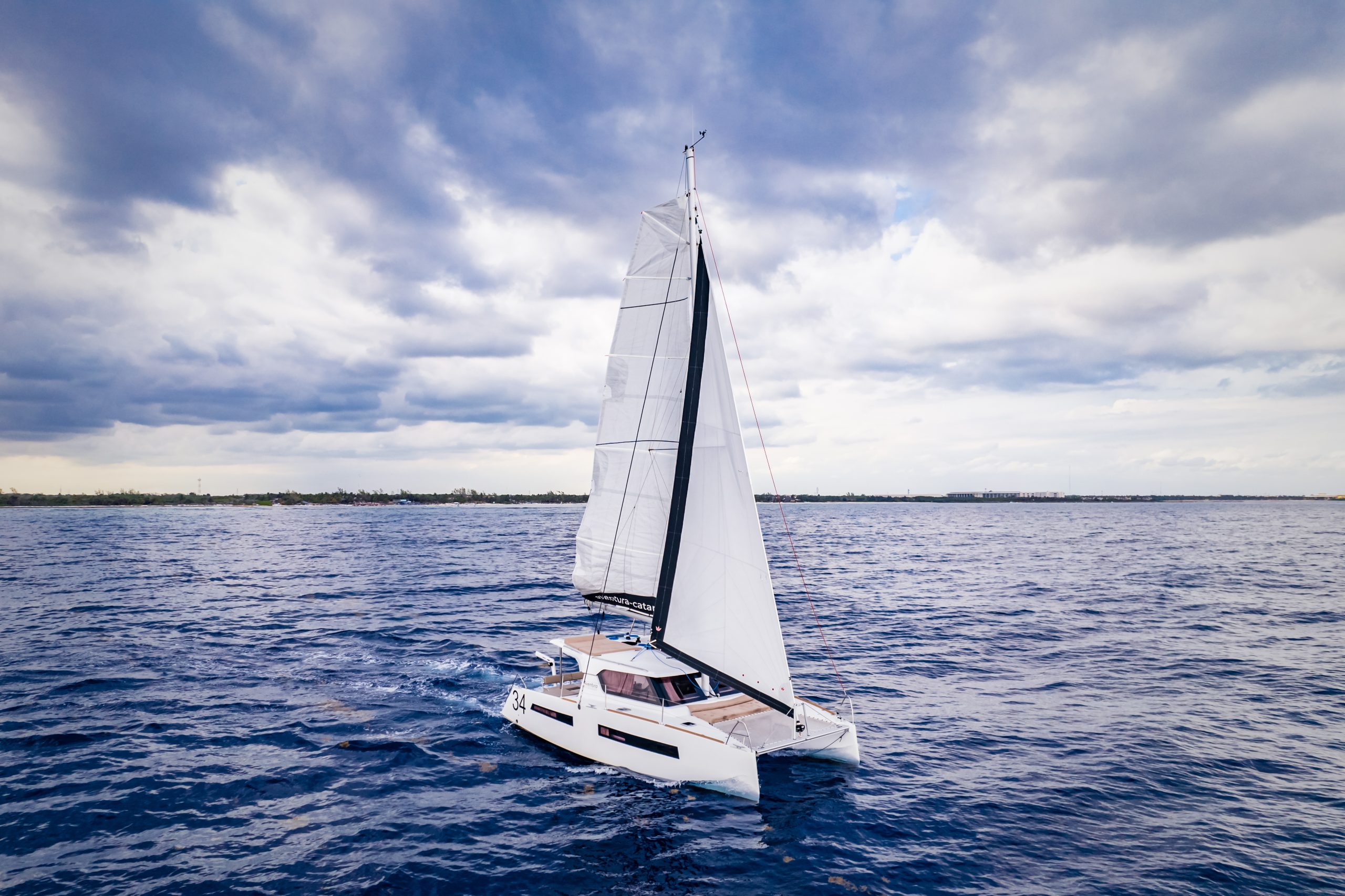 34 Aventura Catamaran yacht rental in tulum by Riviera Charters 27
