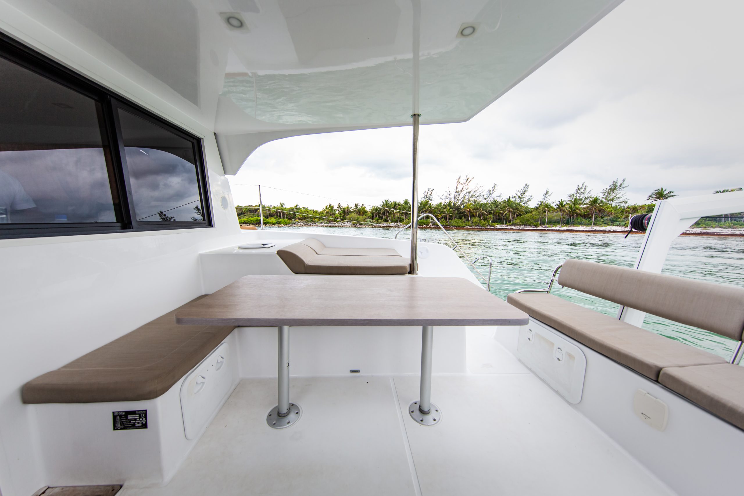 34 Aventura Catamaran yacht rental in tulum by Riviera Charters 71