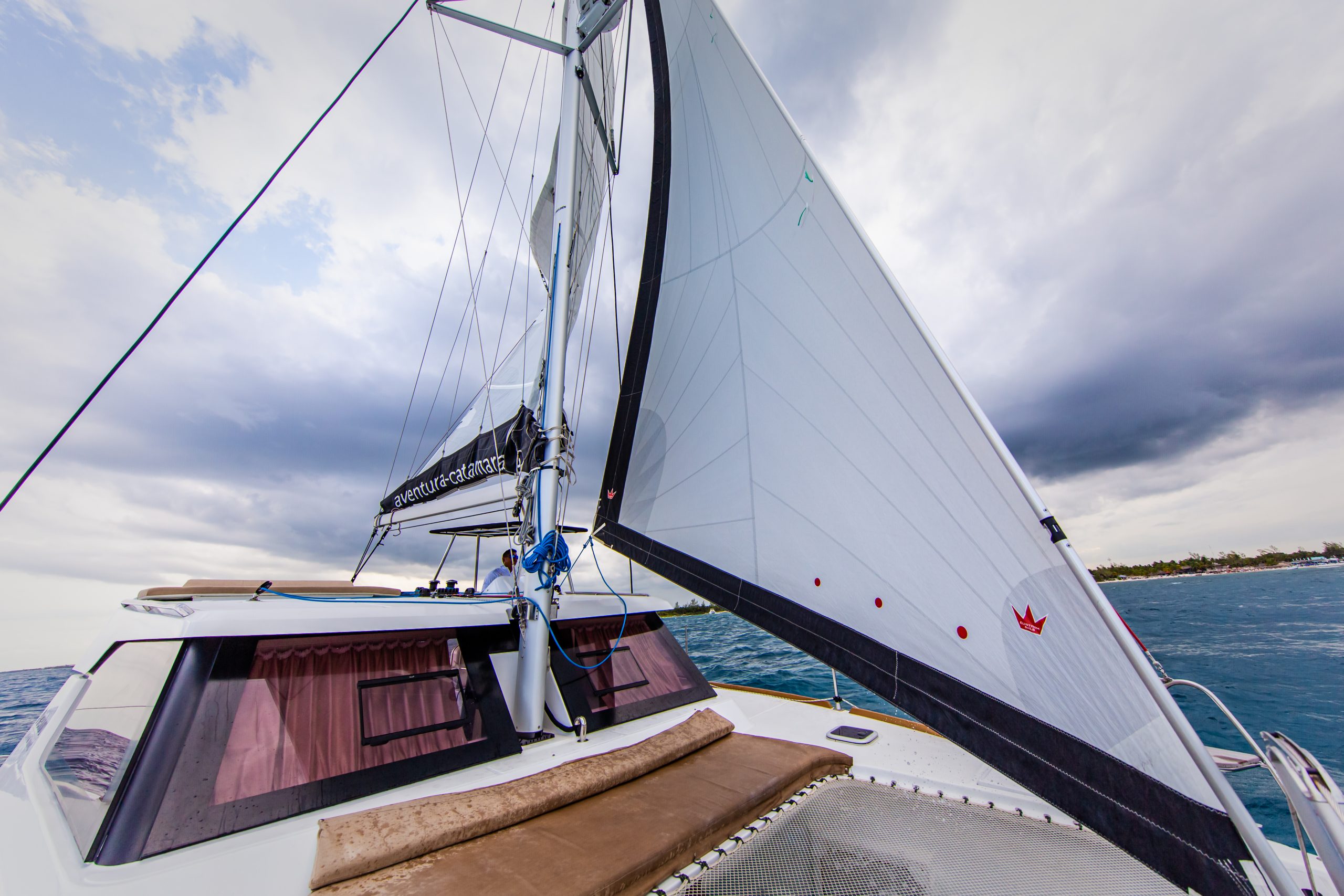 34 Aventura Catamaran yacht rental in tulum by Riviera Charters 78