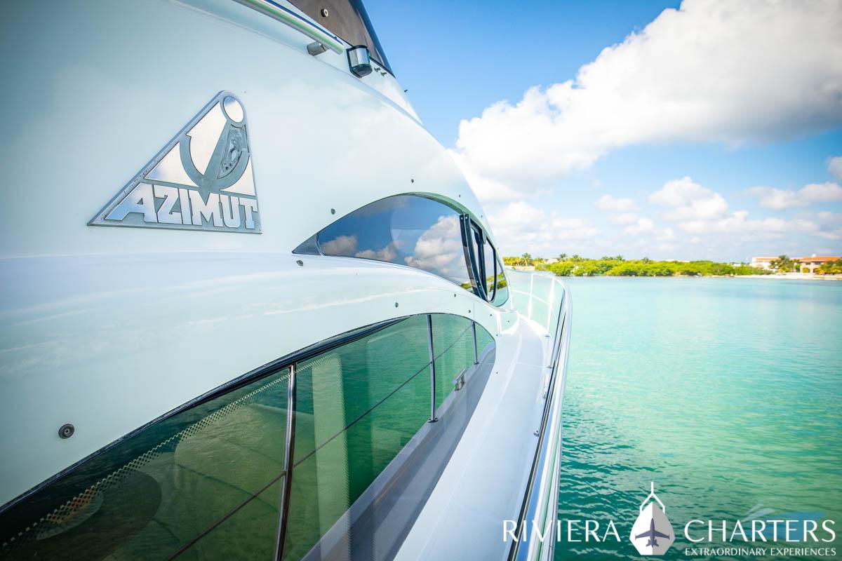 42-Ft-Azimut-Luxury-Yacht-Tulum-and-Riviera-Maya-yacht-rental-and-bachelorette-party-by-Riviera-Charters-5