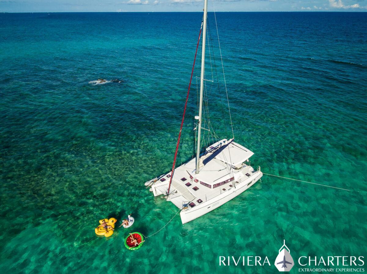 42_Ft_Lagoon_catamaran_yacht_rental_in_Tulum_and_Puerto_Aventuras_by_Riviera_Charters_5