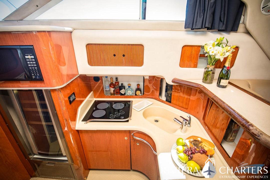 42 Ft Sea Ray 400 Sedan Yacht Cancun Mexico Interior