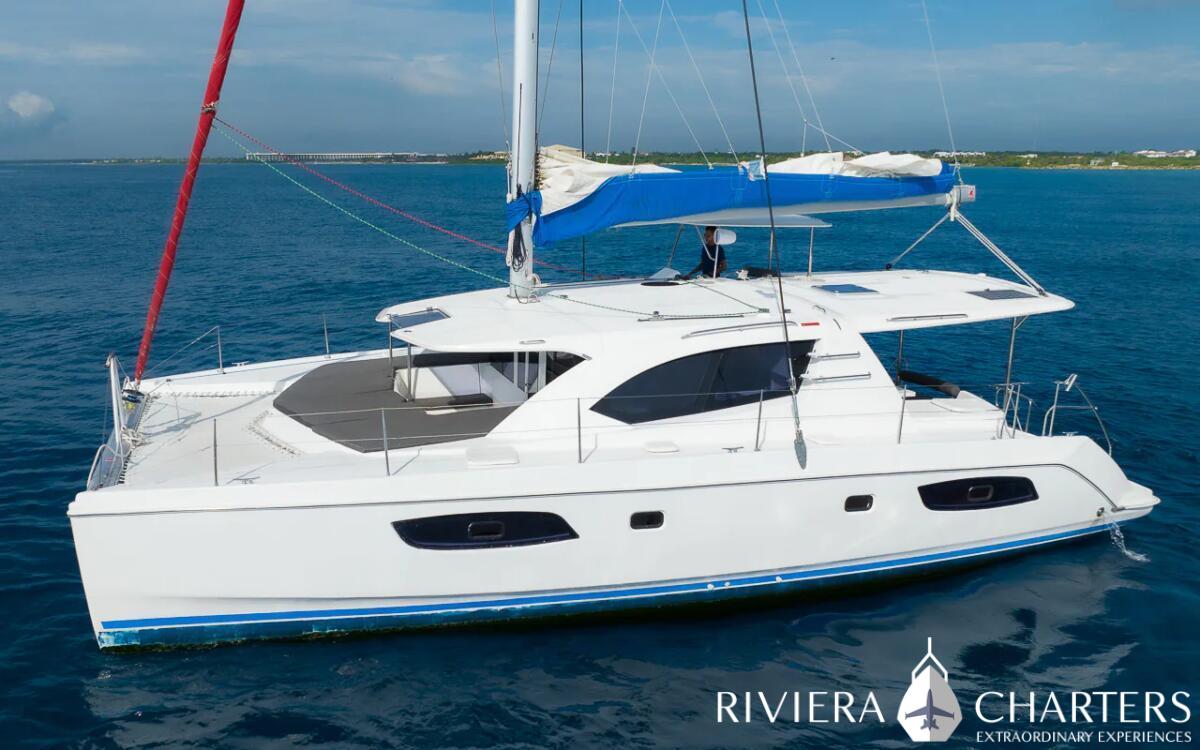 44-Ft-Leopard-Luxury-Catamaran-Tulum-and-Riviera-Maya-yacht-rental-and-bachelorette-party-by-Riviera-Charters-2