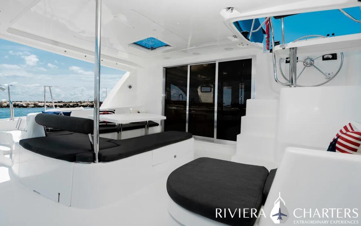 44-Ft-Leopard-Luxury-Catamaran-Tulum-and-Riviera-Maya-yacht-rental-and-bachelorette-party-by-Riviera-Charters-9