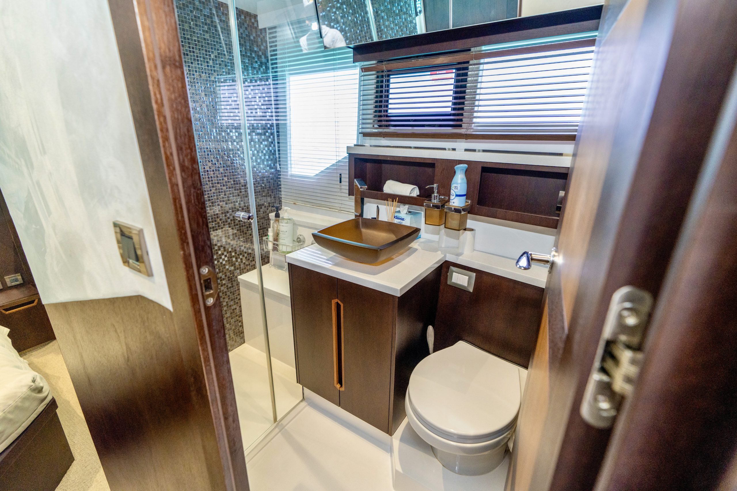 55 Ft Galeon with flybridge Cancun yacht rental in Cancun by Riviera Charters 16