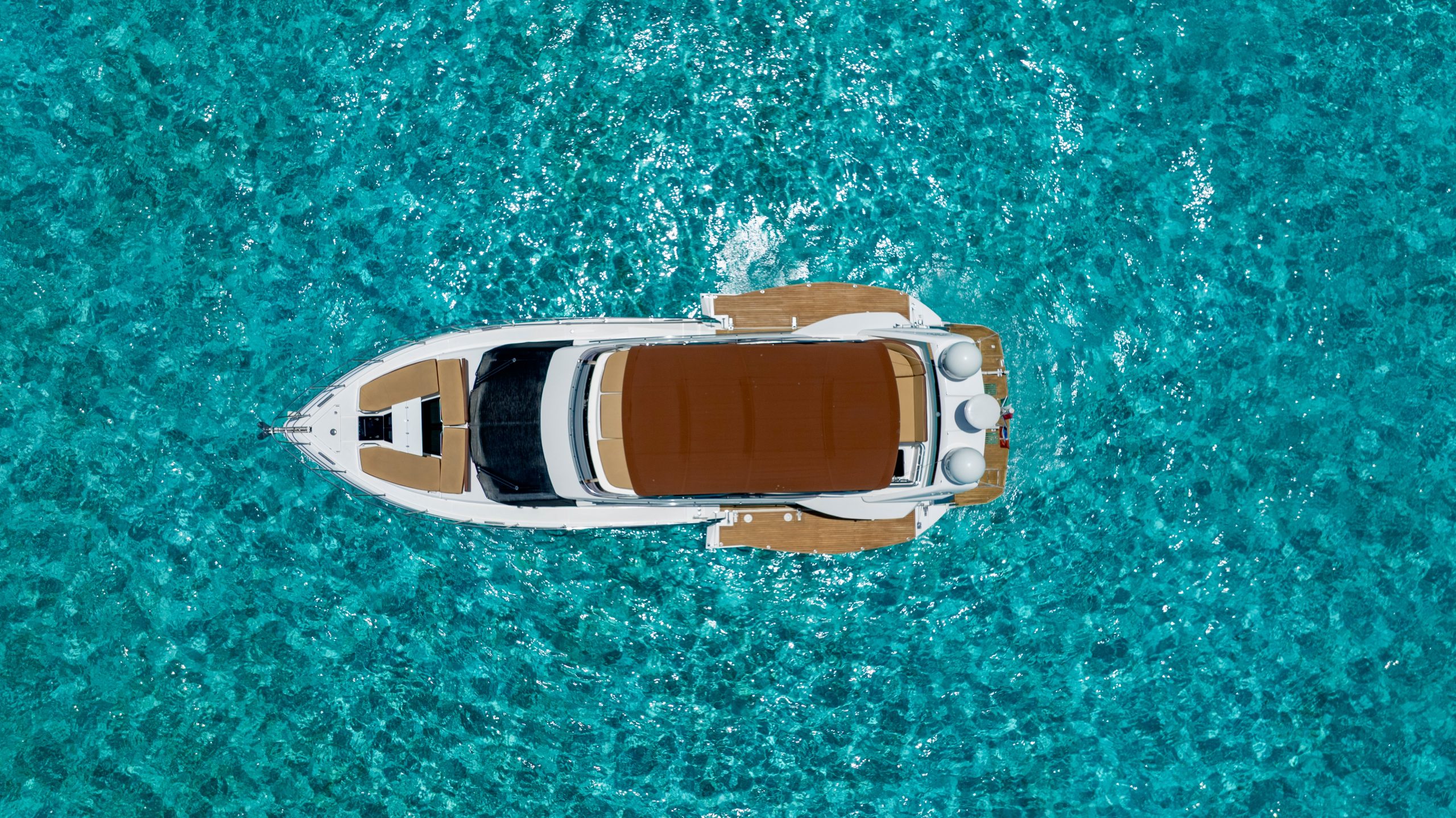 55 Ft Galeon with flybridge Cancun yacht rental in Cancun by Riviera Charters 9