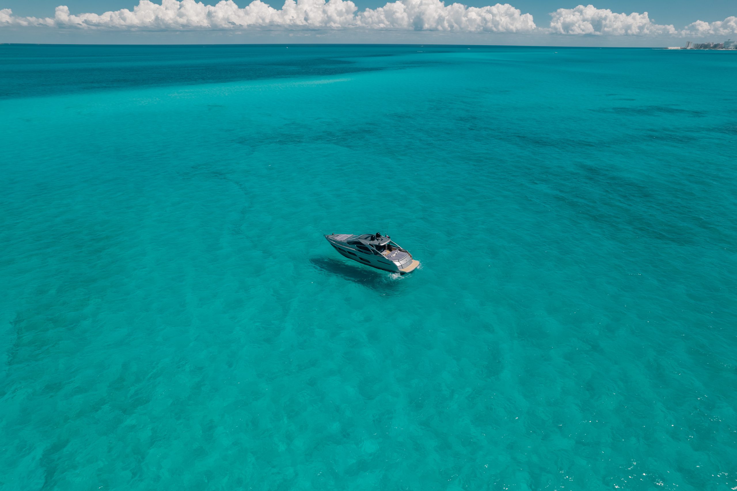 56 Ft Pershing yacht rental in Cancun by Riviera Charters (18)