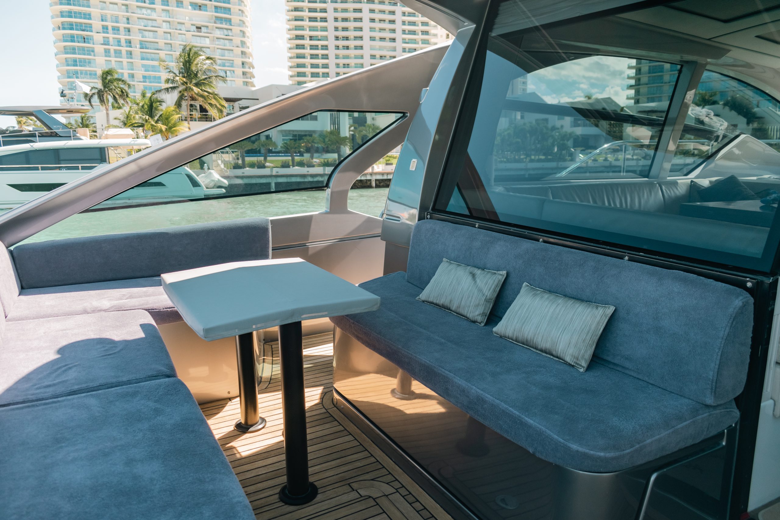 56 Ft Pershing yacht rental in Cancun by Riviera Charters (69)