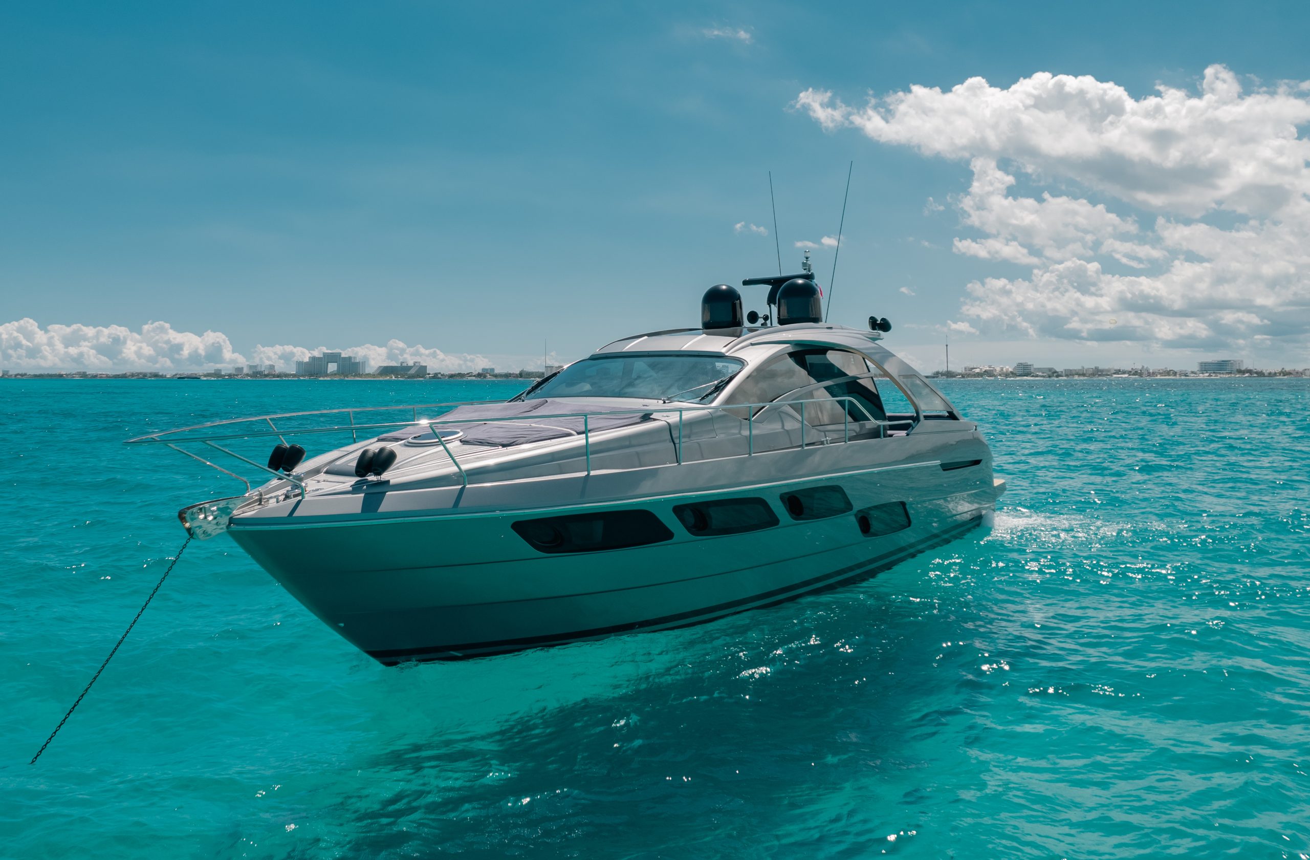 56 Ft Pershing yacht rental in Cancun by Riviera Charters (81)