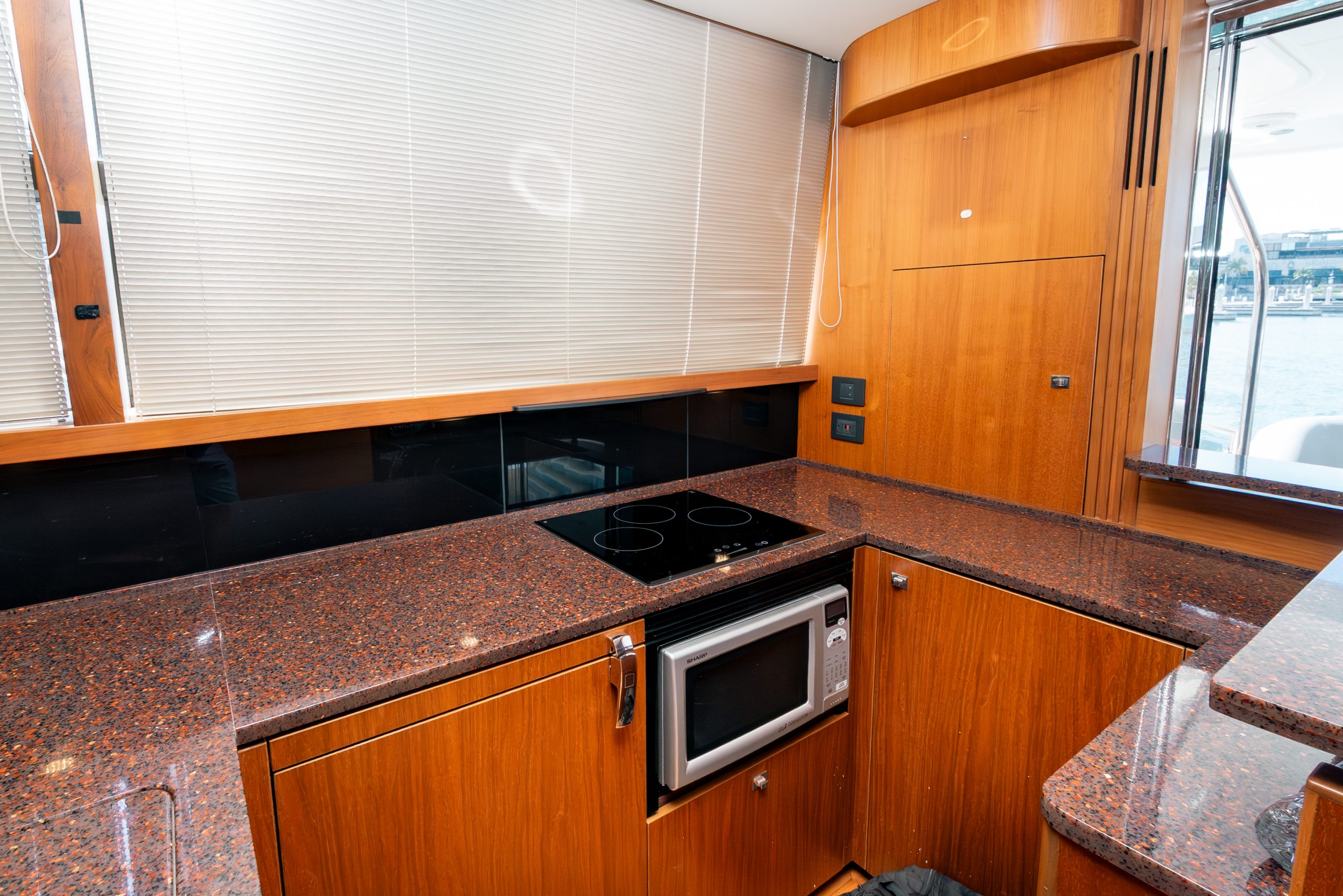 56 Ft Princess yacht rental in Cancun Riviera Charters (16)