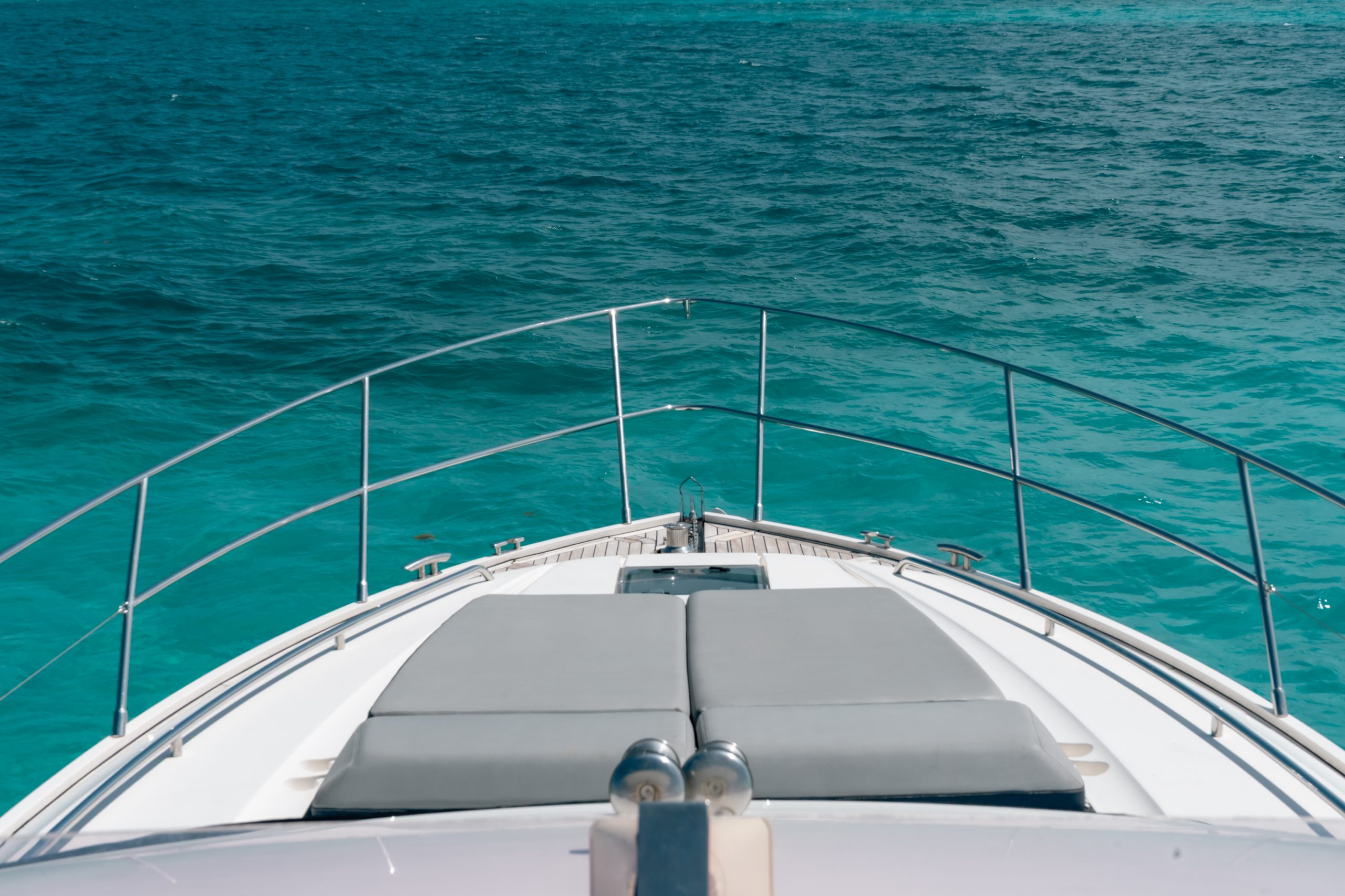 56 Ft Princess yacht rental in Cancun Riviera Charters (22)