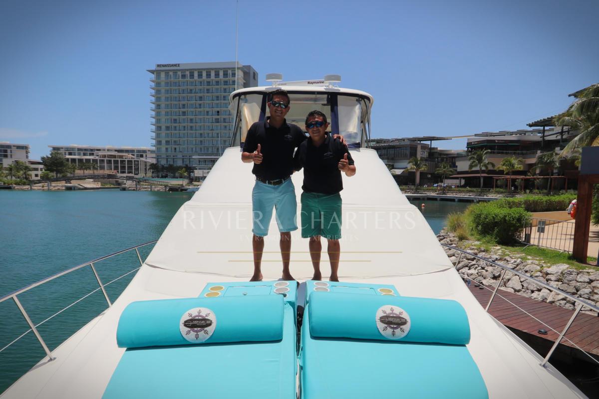 58-Ft-Sea-Ray-with-flybridge-yacht-rental-in-Cancun-and-Isla-Mujeres-by-Riviera-Charters-16
