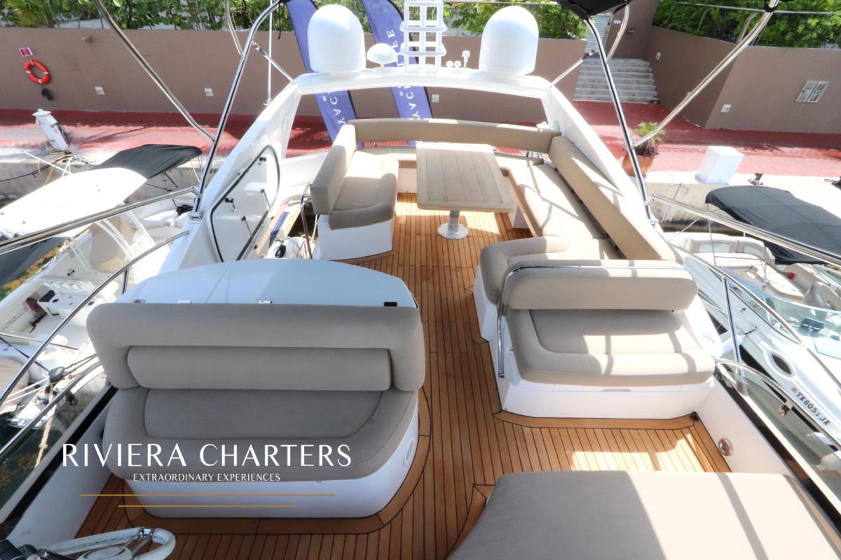 64-Ft-Sunseeker-Manhattan-with-flybridge-in-Cancun-and-Isla-Mujeres-by-Riviera-Charters-11