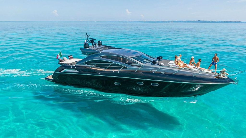 64 Ft Sunseeker Predator Cancun yacht rental in Cancun and Isla Mujeres 11