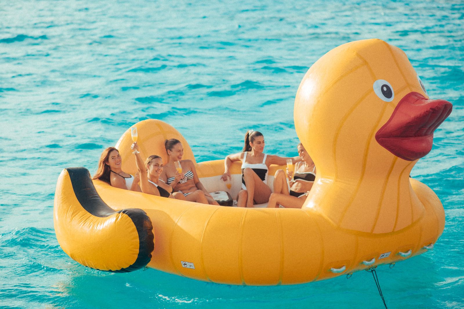 Floating duck yacht rental in Cancun and Tulum 1