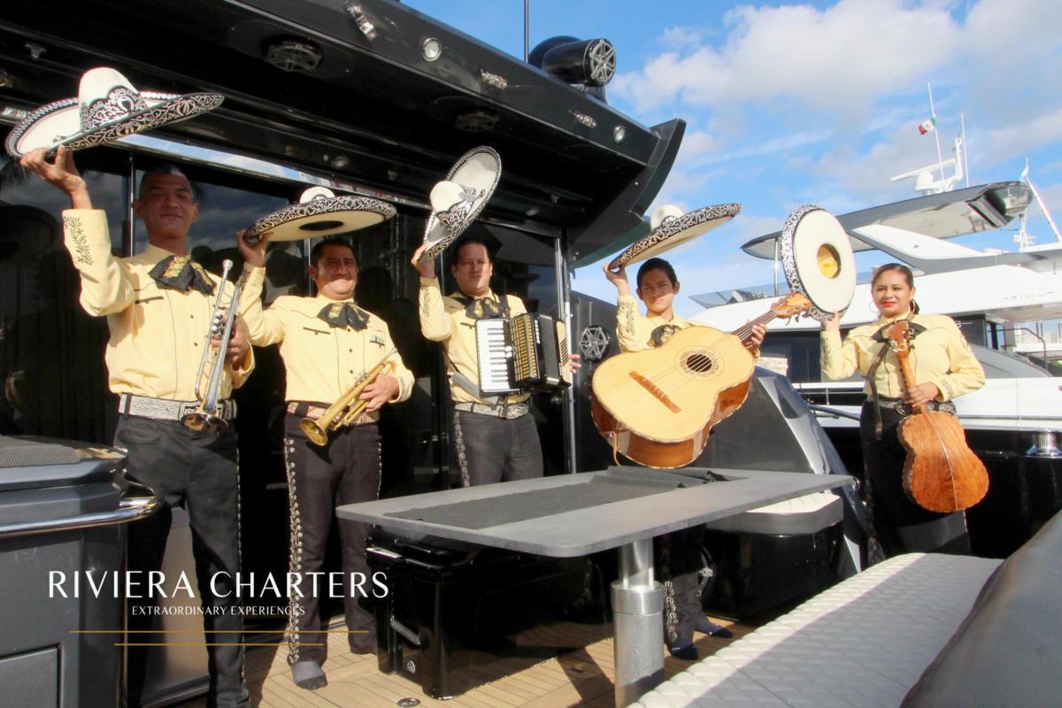 Yacht-music-onboard-Mariachi-band-in-Cancun-by-Riviera-Charters-3