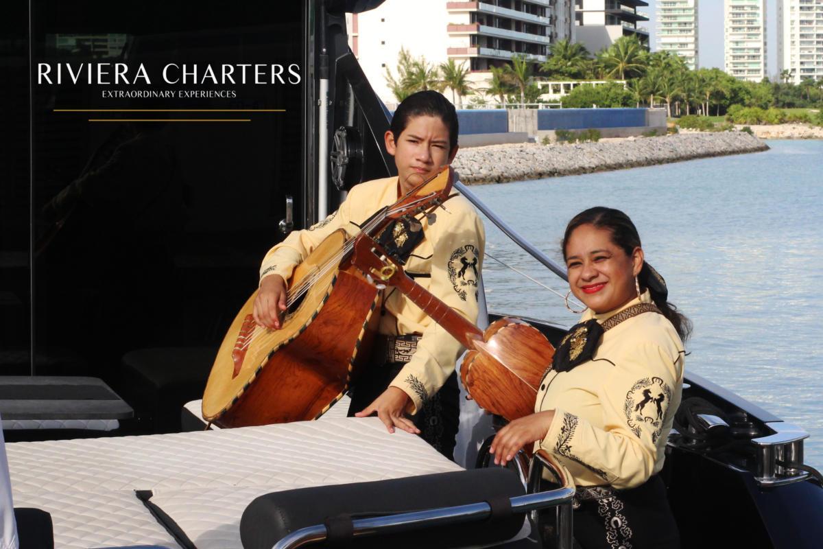 Yacht-music-onboard-Mariachi-band-in-Cancun-by-Riviera-Charters-7