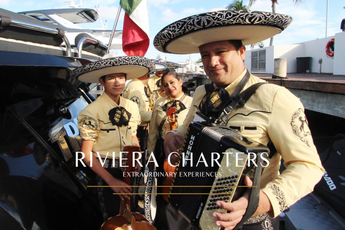 Yacht-music-onboard-Mariachi-band-in-Cancun-by-Riviera-Charters-9