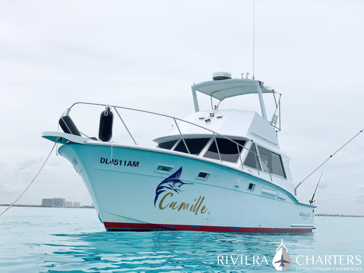 38 Ft Sport Fishing yacht rental Camille by Riviera Cahrters 6