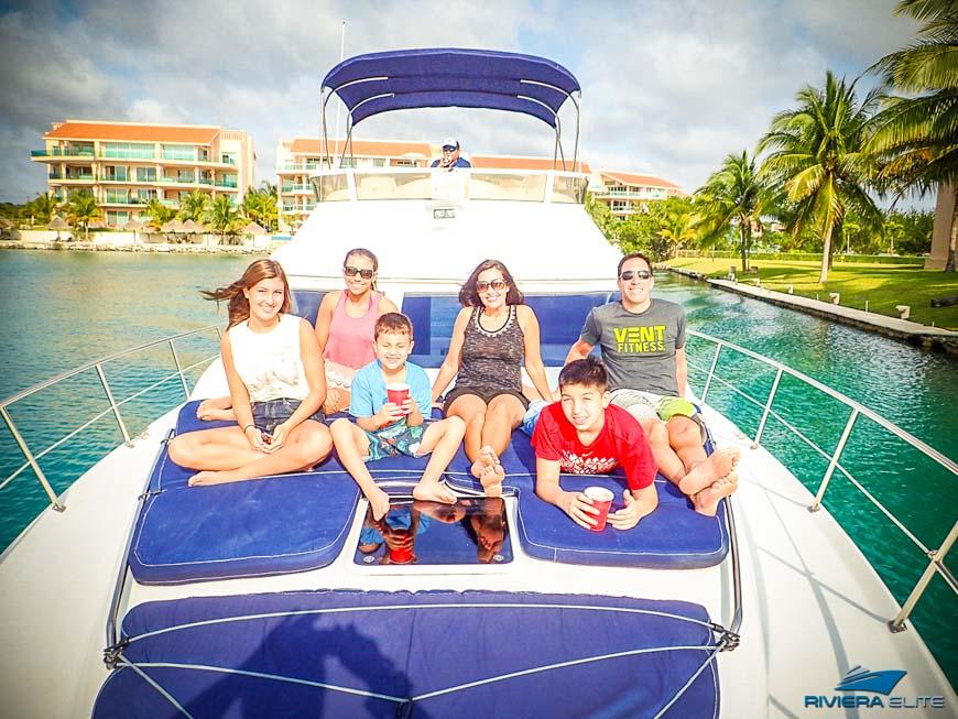 yacht in tulum