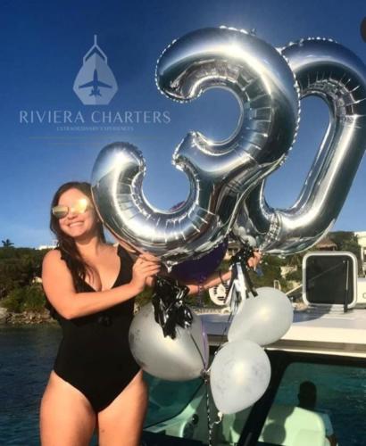 Yacht decoration Cancun by Riviera Charters 13