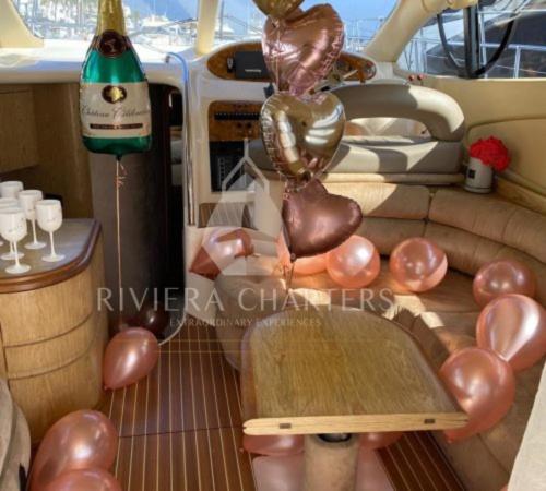 Yacht decoration Cancun by Riviera Charters