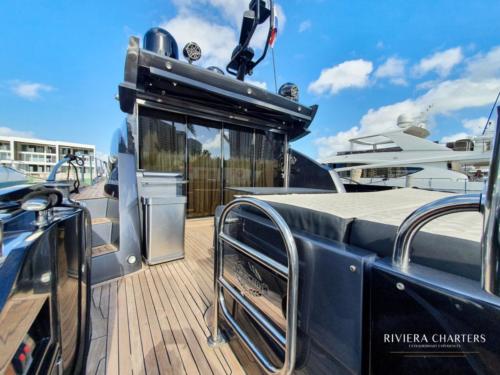 64 Ft Sunseeker Predator yacht rental in Cancun by Riviera Charters 34