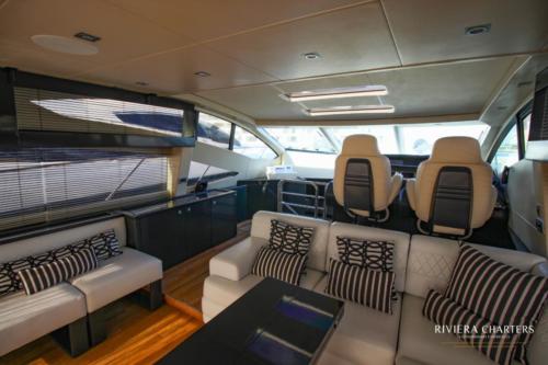 64 Ft Sunseeker Predator yacht rental in Cancun by Riviera Charters 21