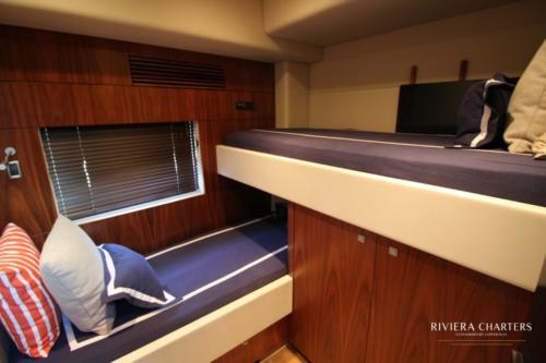 64 Ft Sunseeker Predator yacht rental in Cancun by Riviera Charters 22