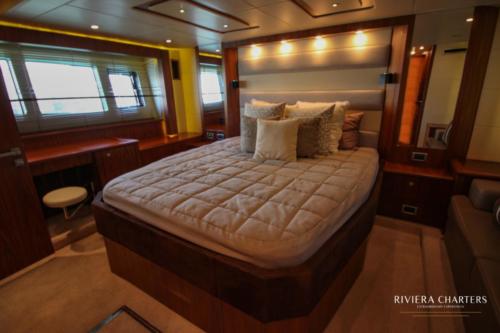 64 Ft Sunseeker Predator yacht rental in Cancun by Riviera Charters 11