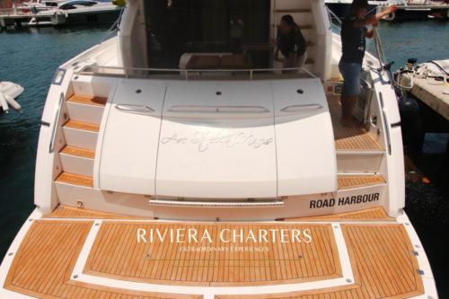 3864-Ft-Sunseeker-Manhattan-with-flybridge-in-Cancun-and-Isla-Mujeres-by-Riviera-Charters-30