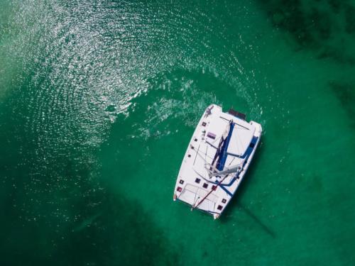 42 Ft Lagoon catamaran yacht rental in Tulum and Puerto Aventuras by Riviera Charters 6