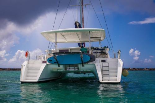 42 Ft Lagoon catamaran yacht rental in Tulum and Puerto Aventuras by Riviera Charters 9