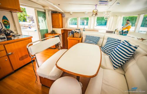 44 Ft Lagoon Catamaran yacht rental in Tulum and Puerto Aventuras by Riviera Charters 8