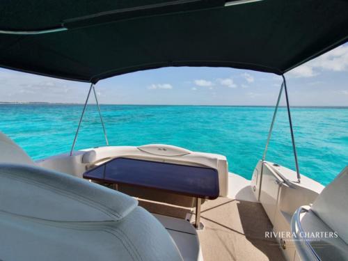44 ft Sea Ray Sundancer yacht rental in Cancun by Riviera Charters 22