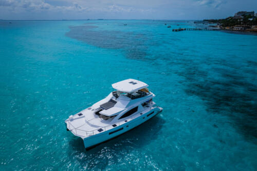51-Ft-Leopard-Catamaran-yacht-rental-in-Cancun-by-Riviera-Charters-22