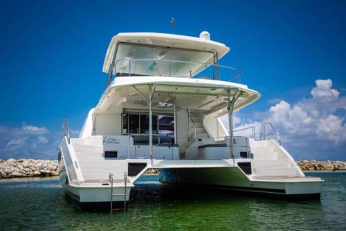 51 Ft Leopard Catamaran yacht rental in Tulum by Riviera Charters 14