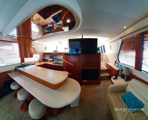 55 Ft Carver yacht renal in Cancun byRiviera charters 15
