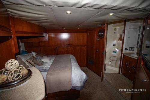 55 Ft Carver yacht renal in Cancun byRiviera charters 40
