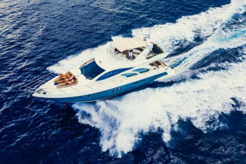 58-Ft-Azimut-Yacht-Tulum-and-Riviera-Maya-yacht-rental-and-bachelorette-party-by-Riviera-Charters-12