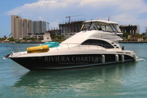 58-Ft-Sea-Ray-with-flybridge-yacht-rental-in-Cancun-and-Isla-Mujeres-by-Riviera-Charters-13