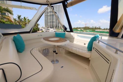 58-Ft-Sea-Ray-with-flybridge-yacht-rental-in-Cancun-and-Isla-Mujeres-by-Riviera-Charters-43