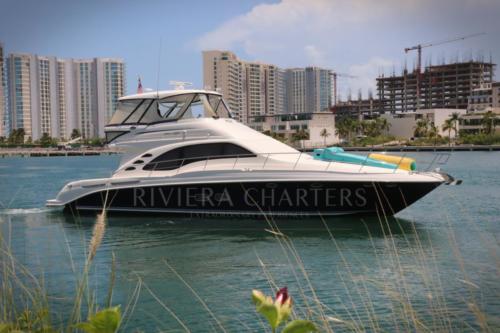 58-Ft-Sea-Ray-with-flybridge-yacht-rental-in-Cancun-and-Isla-Mujeres-by-Riviera-Charters-7