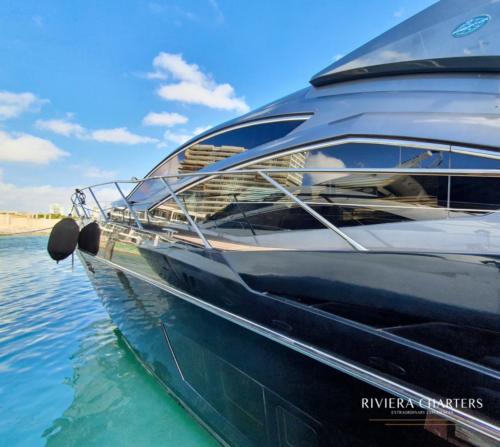 64 Ft Sunseeker Predator yacht rental in Cancun by Riviera Charters 35