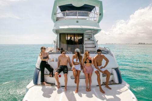 60-Ft-Sunseeker-Manhattan-Luxury-Yacht-Tulum-and-Riviera-Maya-yacht-rental-and-bachelorette-party-by-Riviera-Charters-8