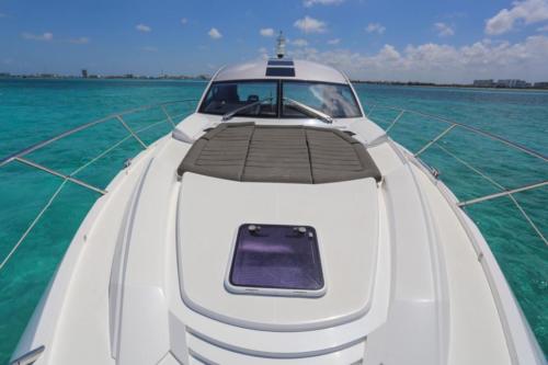 60 Ft Sunseeker predator yacht rental in Cancun by Riviera Charters 16